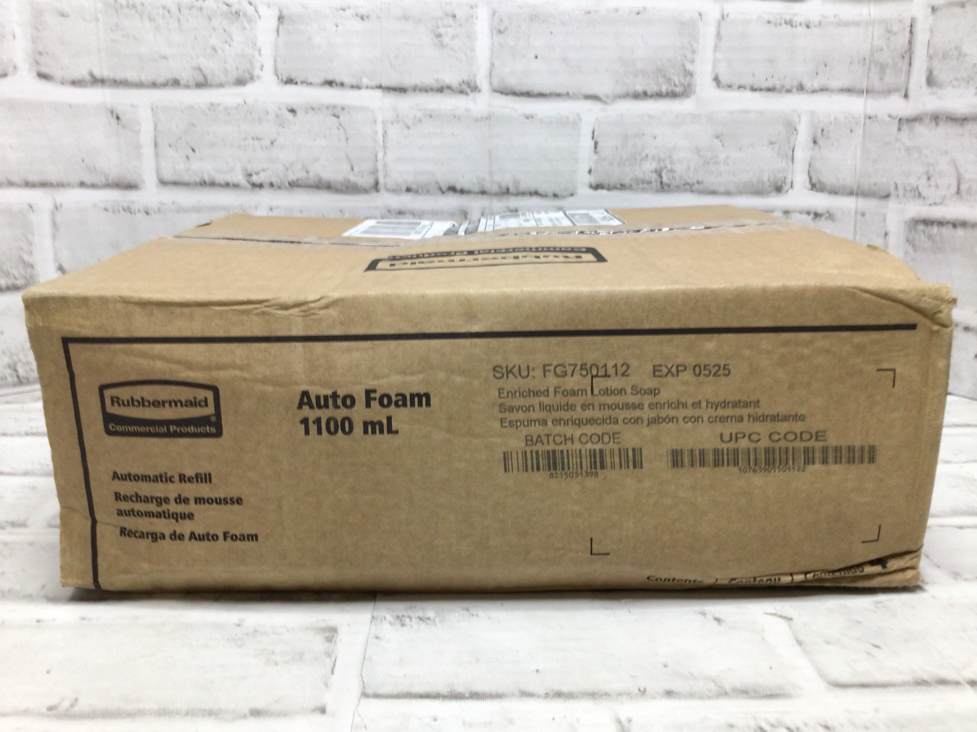 Rubbermaid Commercial FG750112 Enriched Foam Lotion Soap Auto Refill ~Pack of 4 (8141262094574)